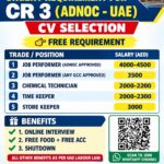UAE Job Vacancy – Urgent Hiring at SMC International Placement