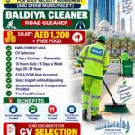 UAE Job Vacancy – Cleaner Jobs at Golden Manpower