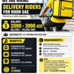 UAE Job Vacancy – Delivery Riders Hiring at Omega International