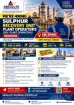 UAE Job Vacancy - Sulphur Recovery Unit Plant Operators