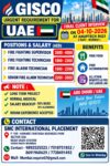 UAE Job Vacancy – Urgent Hiring at SMC International Placement