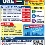 UAE Job Vacancy – Urgent Hiring at SMC International Placement