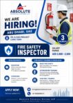 UAE Job Vacancy - Fire Safety Inspector at Absolute Technical Systems