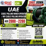UAE Shutdown Jobs - Cable Pulling Operator Hiring at SMC