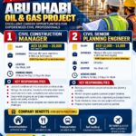 Construction Manager and Planning Engineer Jobs in Abu Dhabi – Urgent Hiring