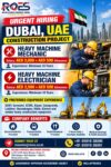 Dubai Construction Project Jobs – Urgent Hiring
