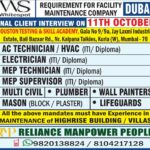 Dubai Job Vacancy – Facility Maintenance Jobs
