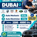 Dubai Job Vacancy – Urgent Hiring at Meero HR Consultancy