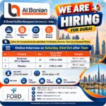 Dubai Job Vacancy – Urgent Hiring for Electrician and Plumber
