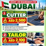 Dubai Job Vacancy – Urgent Hiring at Roshan Enterprises