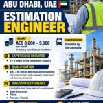 Estimation Engineer Jobs in Abu Dhabi, UAE – Urgent Hiring