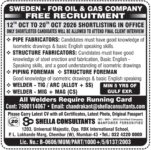 Europe Job Vacancy – Free Recruitment at Shella Consultants