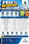 Free Recruitment for Dubai – Prime Technologies Jobs