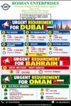 Gulf Job Vacancy – Urgent Hiring at Roshan Enterprises