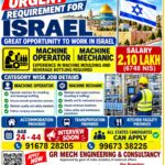 Israel Job Vacancy – Urgent Hiring for ISRAEL