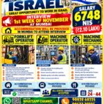 Israel Job Vacancy – Urgent Hiring at GR Mech Engineering