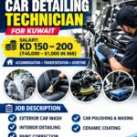 Kuwait Job Vacancy – Car Detailing Technician Hiring