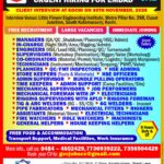 Manager, Engineer and Technician Jobs in UAE – Client Interview in Kochi