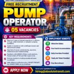 Pump Operator Jobs in Abu Dhabi – Free Recruitment