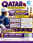 Qatar Job Vacancy – Free Recruitment at Crescent Careers