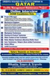 Qatar Job Vacancy – Urgent Hiring at Bhatia Tours & Travels