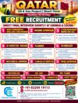 🚨 IMMEDIATE DEPARTURE – 🇶🇦 QATAR | OIL & GAS PROJECT – Crescent Careers