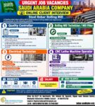 Saudi Arabia Job Vacancies – Fine International