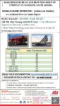 Saudi Arabia Job Vacancy - Mobile Crane Operator Hiring
