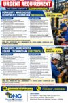 Saudi Arabia Job Vacancy – Forklift Warehouse Technician