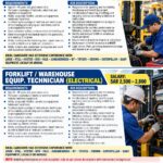 Saudi Arabia Job Vacancy – Forklift Warehouse Technician