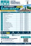 Saudi Arabia Job Vacancy – Urgent Hiring at United Management Consultants