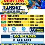 Saudi Arabia Job Vacancy – Construction Consultants