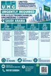 Saudi Arabia Job Vacancy – Urgent Hiring by UMC
