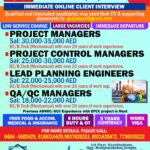 UAE Job Vacancy – Urgent Hiring at Robt Stone ME LLC