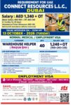 UAE Job Vacancy – Warehouse Helper Hiring at Sahil Travel Service