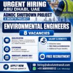 UAE Job Vacancy – Environmental Engineers at Absolute Technical Systems