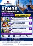 UAE Job Vacancy – ADNOC Shutdown Project