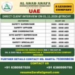 UAE Job Vacancy – Direct Client Interview at Al Arab Arafa