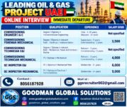 UAE Job Vacancy – Urgent Hiring at Goodman Global Solutions
