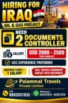 Documents Controller Iraq