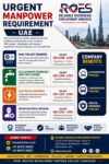 🇦🇪 URGENT MANPOWER REQUIREMENT – UAE