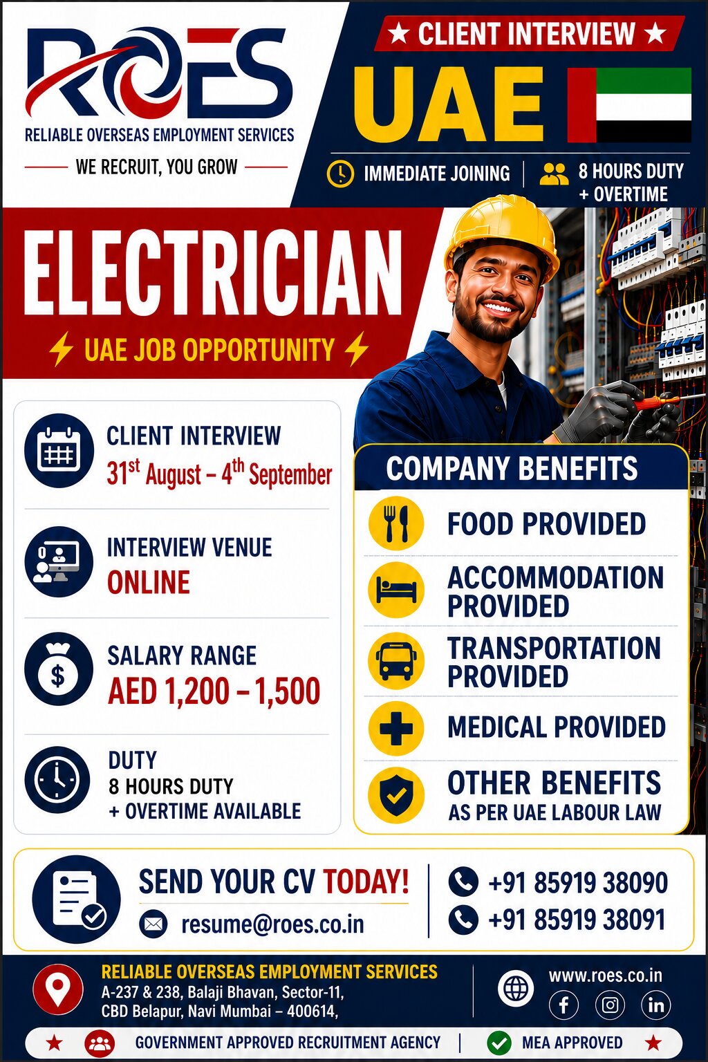UAE Electrician – Client Interview