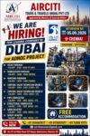 ADNOC PROJECT IN UAE DIRECT CLIENT IN CHENNAI ON 05th SEPTEMBER 2026 @CHENNAI