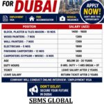 Gulf job, Jobs in Dubai” Urgent Requirement For DUbai Interior Company
