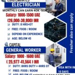 BULIDING ELECTRICIAN & GENERAL HELPERS