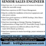 SENIOR SALES ENGINEER