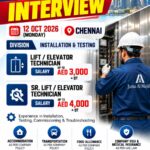 🇦🇪 DUBAI JOB OPPORTUNITIES | LIFT / ELEVATOR TECHNICIANS