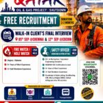🚨 Immediate Hiring for Qatar – Oil & Gas Shutdown Project 🇶🇦