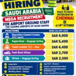 MEGA RECRUITMENT FOR AIRPORT GROUND STAFF DIRECT CLIENT INTERVIEW AT CHENNAI ON 14th & 15th OCT 2026