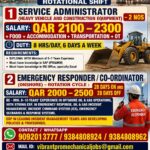 URGENT REQUIREMENT FOR QATAR